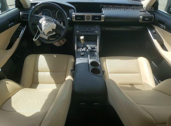 JTHBA1D24G5013532 2016 LEXUS IS Серый Вид панели приборов