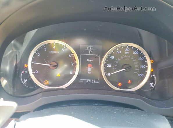 JTHBA1D24G5013532 2016 LEXUS IS Серый Вид щитка приборов