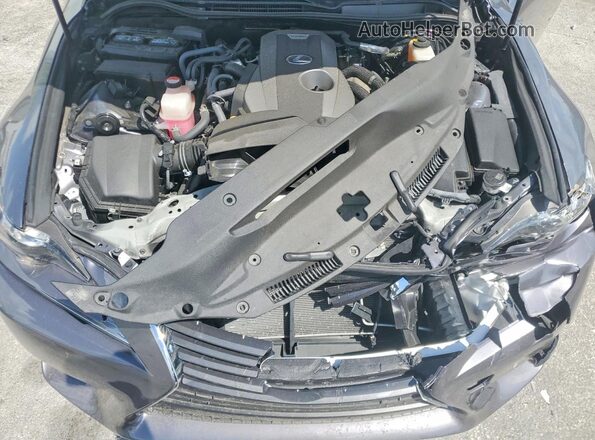 JTHBA1D24G5013532 2016 LEXUS IS Серый Вид задней части салона