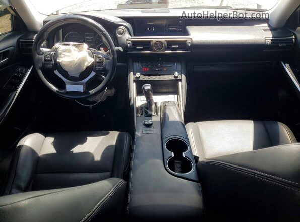 JTHBA1D24H5043017 2017 LEXUS IS Белый Вид панели приборов