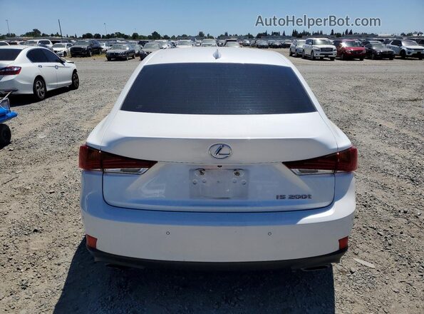 JTHBA1D24H5043017 2017 LEXUS IS Белый Вид сзади