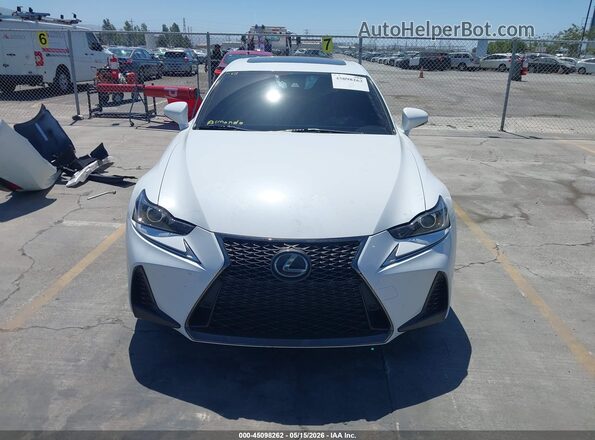 JTHBA1D24J5081403 2018 LEXUS IS 300 White Vista interior trasera