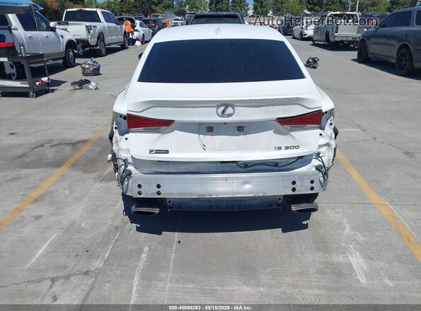 JTHBA1D24J5081403 2018 LEXUS IS 300 White Vista frontal