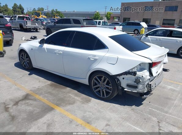 JTHBA1D24J5081403 2018 LEXUS IS 300 White Trasero izquierdo