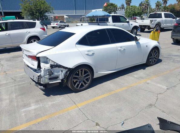 JTHBA1D24J5081403 2018 LEXUS IS 300 White Trasero derecho