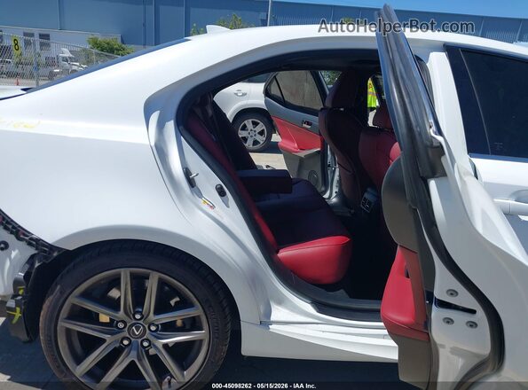 JTHBA1D24J5081403 2018 LEXUS IS 300 White Vista de la etiqueta del VIN