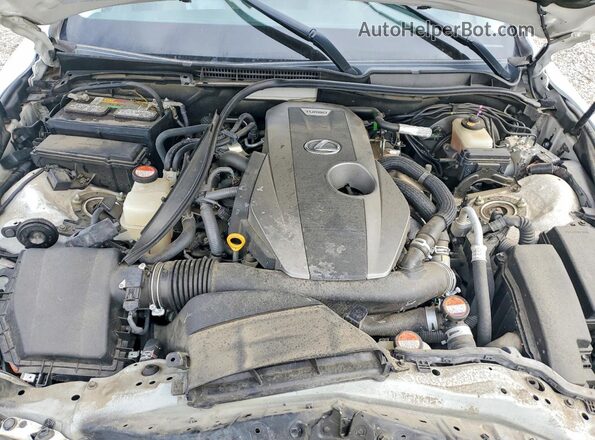 JTHBA1D25G5023700 2016 LEXUS IS White Widok wnętrza z tyłu