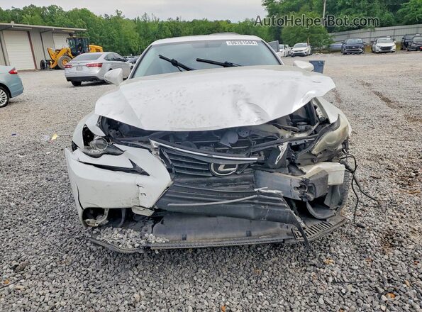 JTHBA1D25G5023700 2016 LEXUS IS White Widok z przodu