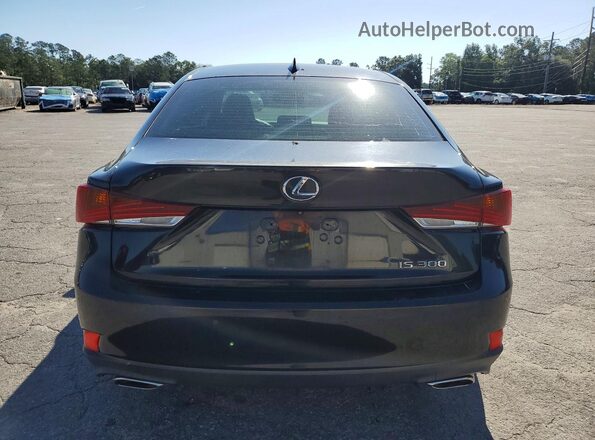 JTHBA1D25J5073164 2018 LEXUS IS Черный Вид сзади