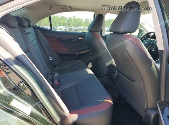 JTHBA1D25J5073164 2018 LEXUS IS Черный Вид задних сидений