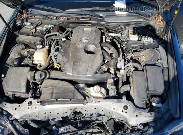 JTHBA1D25J5073164 2018 LEXUS IS Черный Вид задней части салона