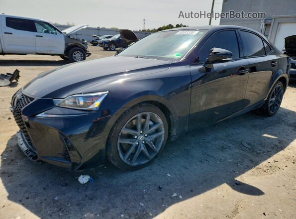 JTHBA1D25J5080972 2018 LEXUS IS Черный Передняя левая четверть