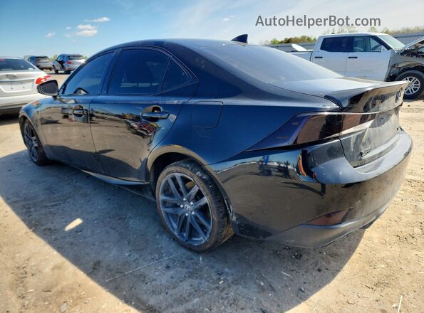 JTHBA1D25J5080972 2018 LEXUS IS Черный Задняя левая четверть