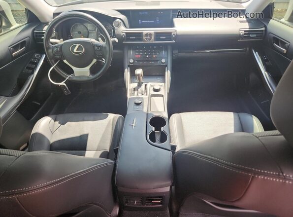 JTHBA1D26H5042354 2017 LEXUS IS Серебряный Вид панели приборов