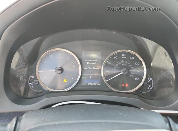 JTHBA1D26H5042354 2017 LEXUS IS Серебряный Вид щитка приборов