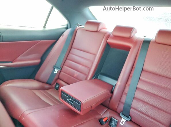 JTHBA1D27G5016845 2016 LEXUS IS Серый Вид задних сидений