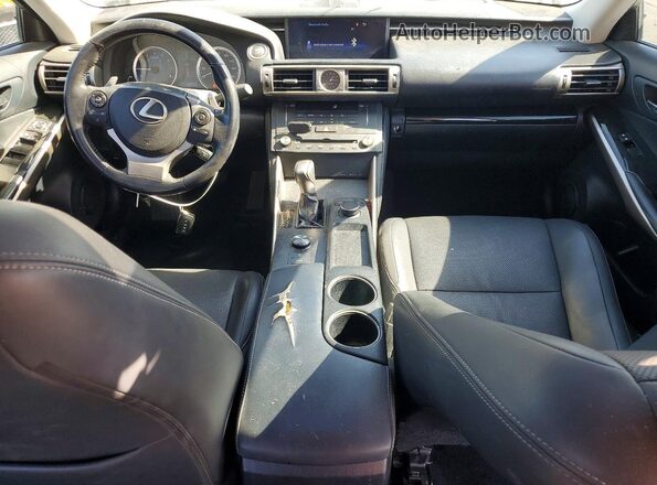 JTHBA1D28G5008012 2016 LEXUS IS Two Tone Dashboard view