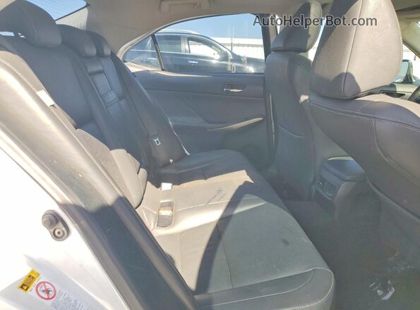 JTHBA1D28G5008012 2016 LEXUS IS Two Tone Rear seats view