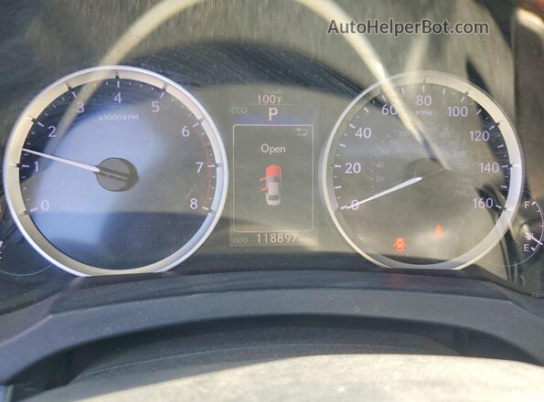 JTHBA1D28G5008012 2016 LEXUS IS Two Tone Instrument cluster view