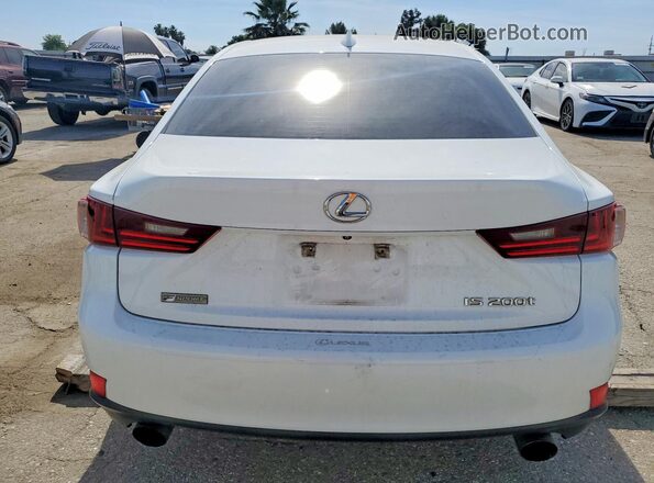 JTHBA1D28G5023772 2016 LEXUS IS White Widok z tyłu