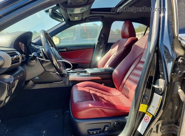 JTHBA1D28G5028664 2016 LEXUS IS Черный Вид салона спереди