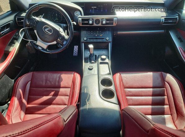 JTHBA1D28G5028664 2016 LEXUS IS Черный Вид панели приборов
