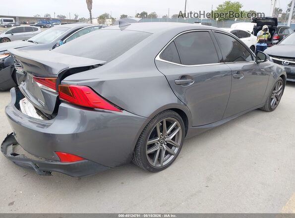JTHBA1D28H5043599 2017 LEXUS IS 200T Gray Tył prawy