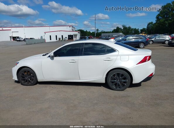 JTHBA1D29G5036532 2016 LEXUS IS 200T White უკანა სალონის ხედი
