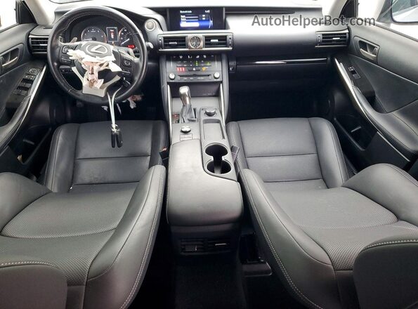 JTHBA1D29H5061237 2017 LEXUS IS Silver Vista del salpicadero