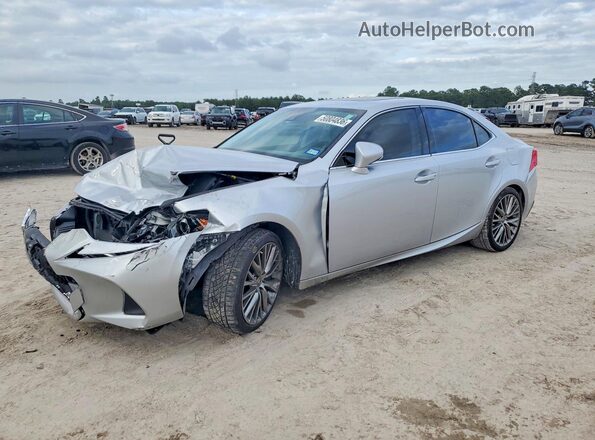 JTHBA1D29H5061237 2017 LEXUS IS Silver Vista tres cuartos delantera izquierda