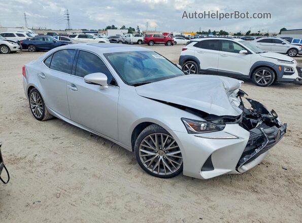 JTHBA1D29H5061237 2017 LEXUS IS Silver Delantero derecho