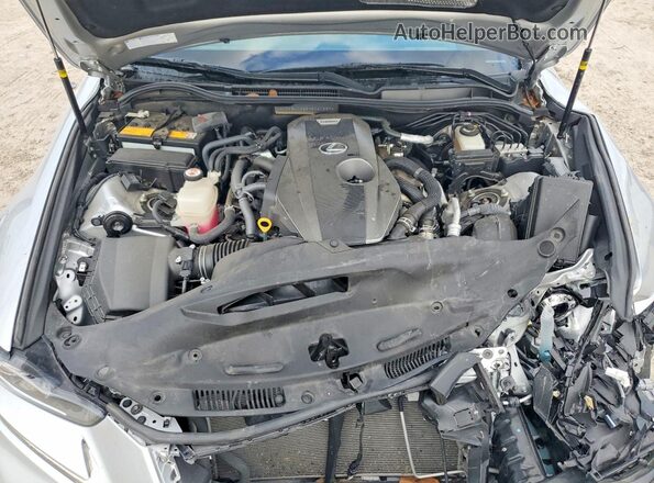 JTHBA1D29H5061237 2017 LEXUS IS Silver Vista interior trasera
