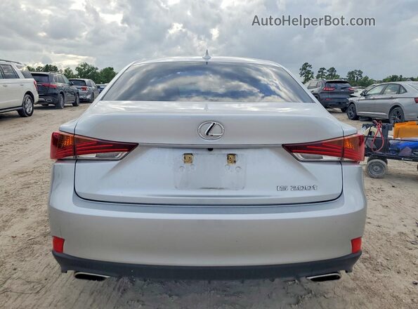 JTHBA1D29H5061237 2017 LEXUS IS Silver Vista trasera