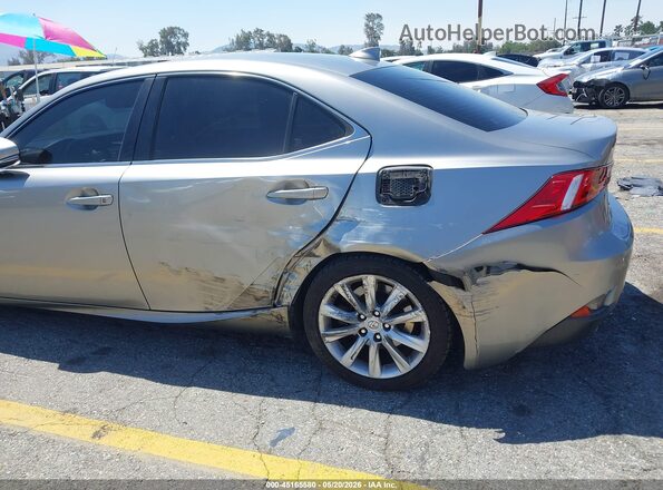 JTHBA1D2XG5009291 2016 LEXUS IS 200T Gray 