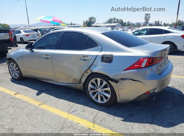 JTHBA1D2XG5009291 2016 LEXUS IS 200T Gray Rear left