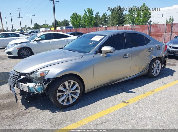 JTHBA1D2XG5009291 2016 LEXUS IS 200T Gray Front left