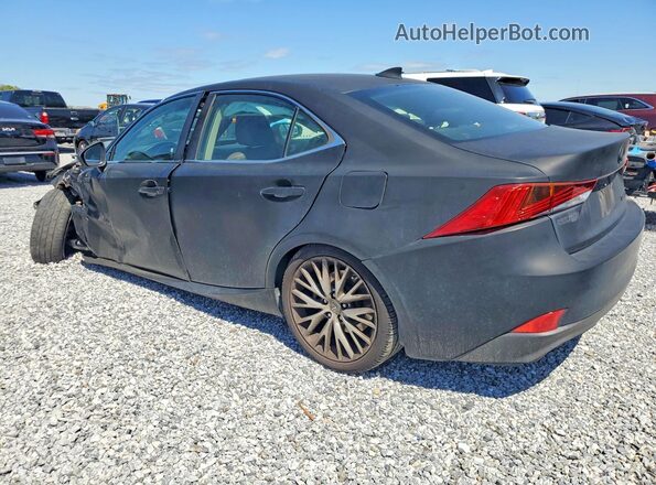 JTHBA1D2XH5059786 2017 LEXUS IS Черный Задняя левая четверть
