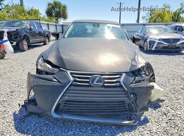 JTHBA1D2XH5059786 2017 LEXUS IS Черный Вид спереди