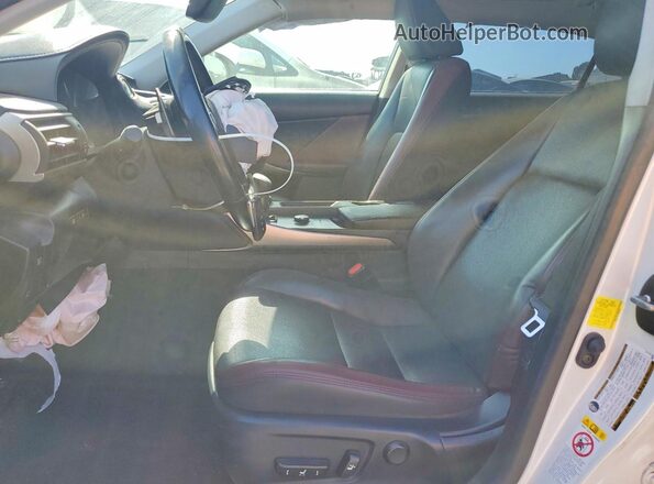 JTHBA1D2XJ5062824 2018 LEXUS IS Белый Вид салона спереди