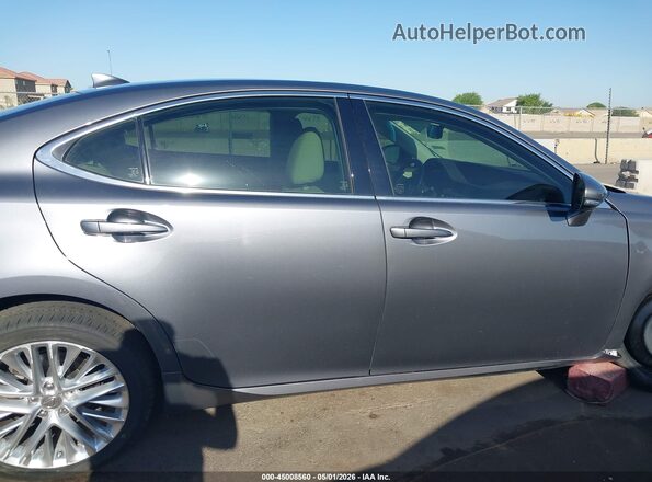 JTHBK1GG4G2213610 2016 LEXUS ES 350 Gray Vista interior de 360 grados