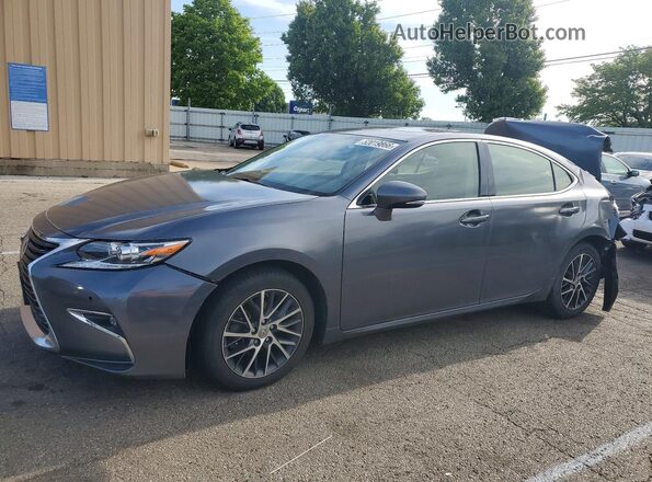 JTHBK1GGXG2231996 2016 LEXUS ES Gray Przód lewy