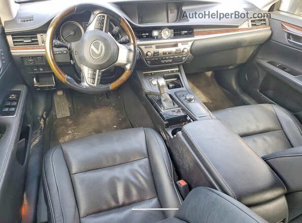 JTHBK1GGXG2231996 2016 LEXUS ES Gray Widok deski rozdzielczej