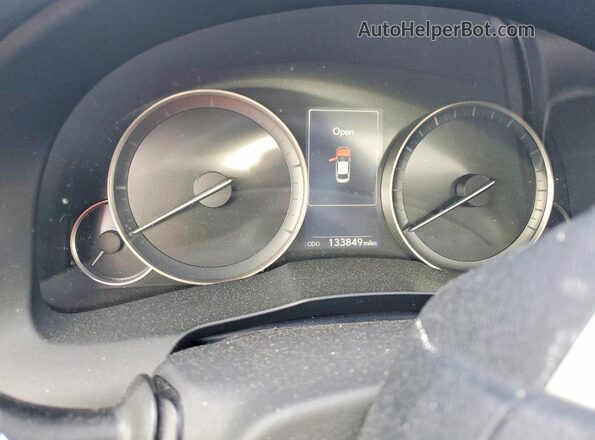 JTHBK1GGXG2231996 2016 LEXUS ES Gray Widok zestawu wskaźników