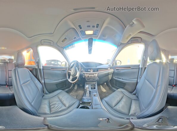 JTHBK1GGXG2231996 2016 LEXUS ES Gray Widok naklejki z numerem VIN