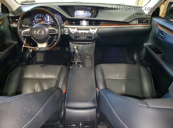 JTHBK1GGXG2243341 2016 LEXUS ES White Widok deski rozdzielczej