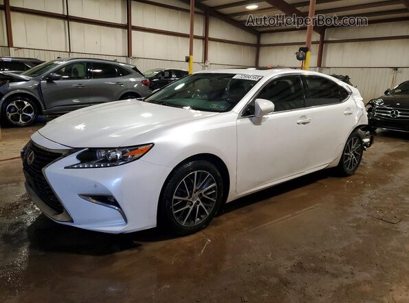 JTHBK1GGXG2243341 2016 LEXUS ES White Przód lewy