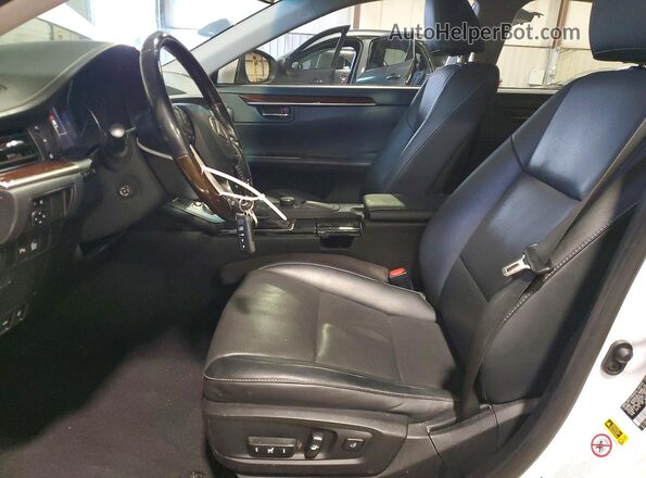 JTHBK1GGXG2243341 2016 LEXUS ES White Widok wnętrza z przodu