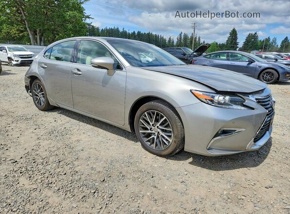 JTHBK1GGXH2249285 2017 LEXUS ES Серый Передняя правая четверть