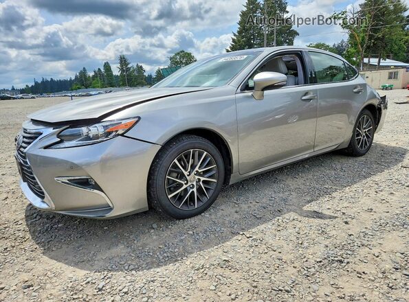 JTHBK1GGXH2249285 2017 LEXUS ES Серый Передняя левая четверть