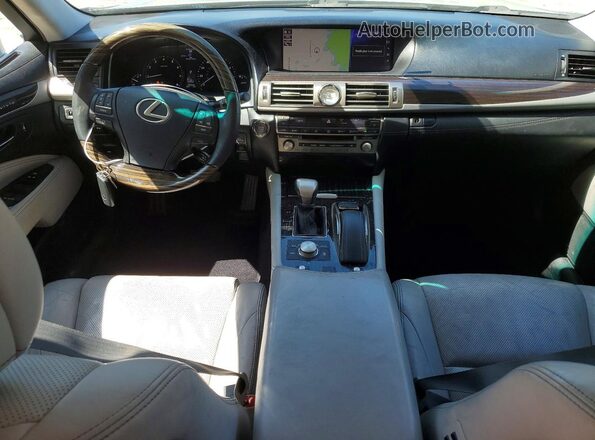 JTHBL5EF3G5142123 2016 LEXUS LS Silver Vista del salpicadero